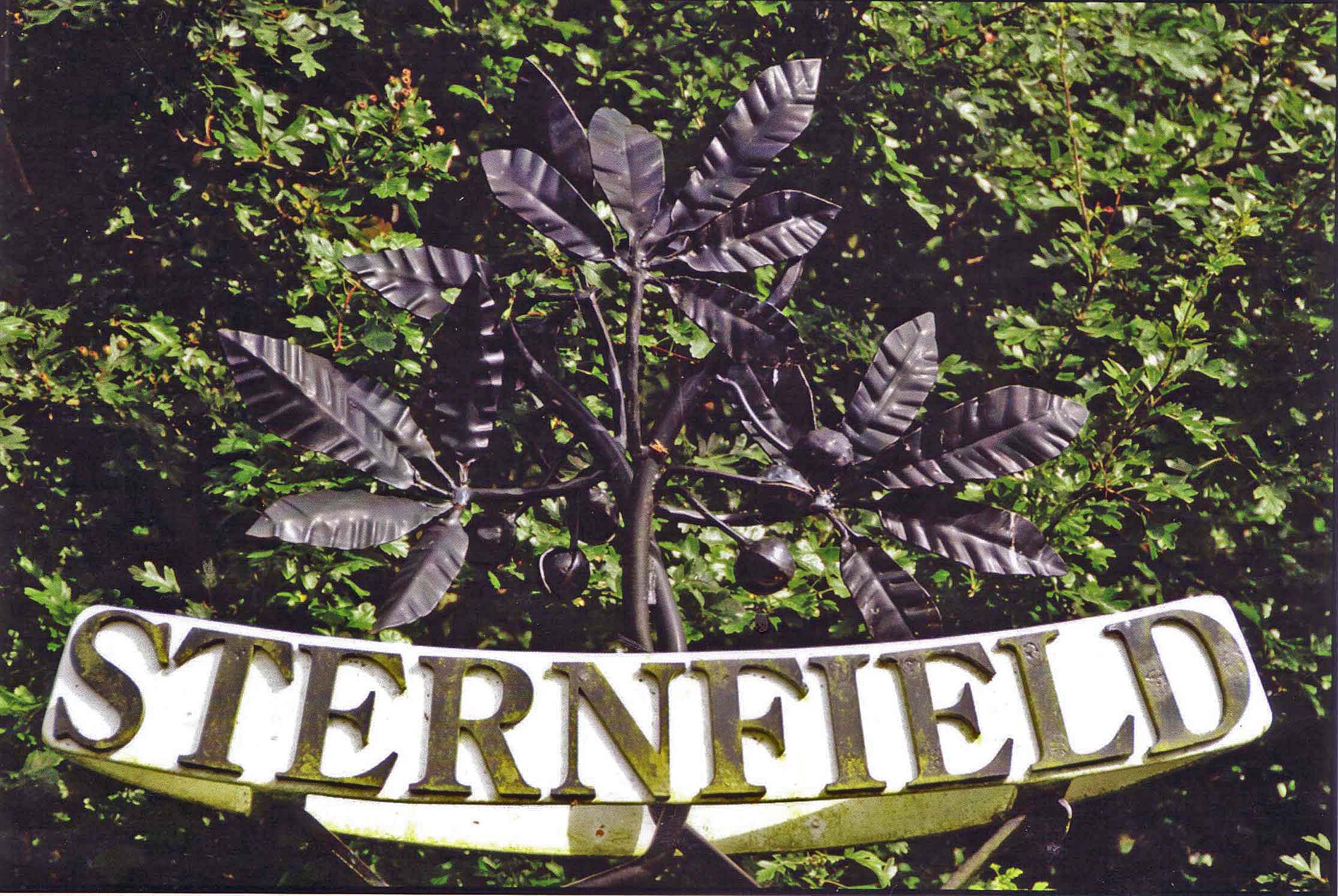 Sternfield village sign