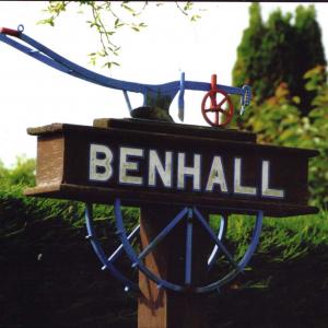 Benhall Sign